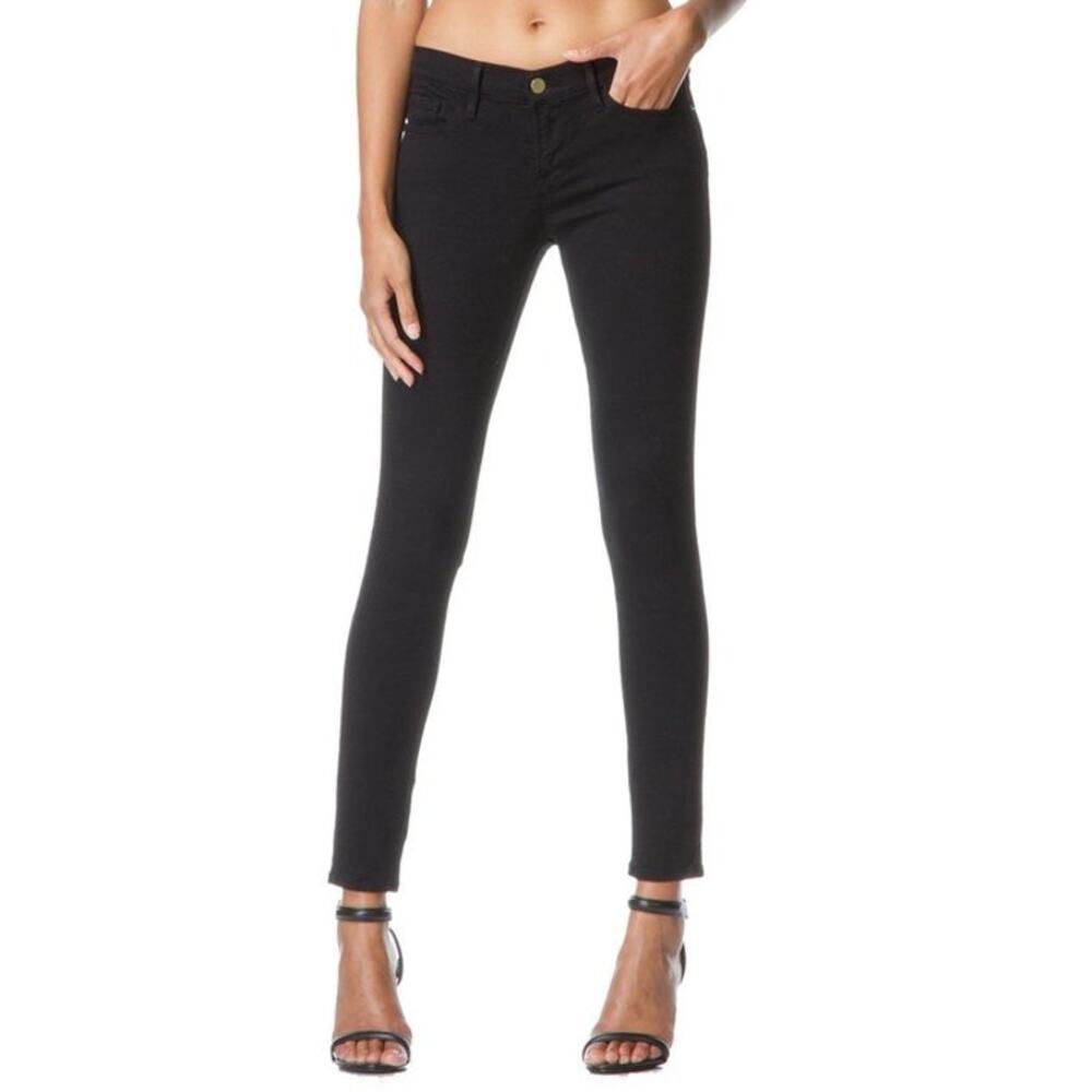 Frame Denim Le Skinny De Jeanne Jeans in Film Noir Womens Size 25